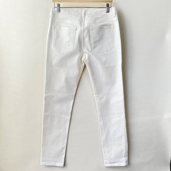 Acne Studio Men Ace slim jeans, White, Size 32/32 K40 - Picture 4 of 9